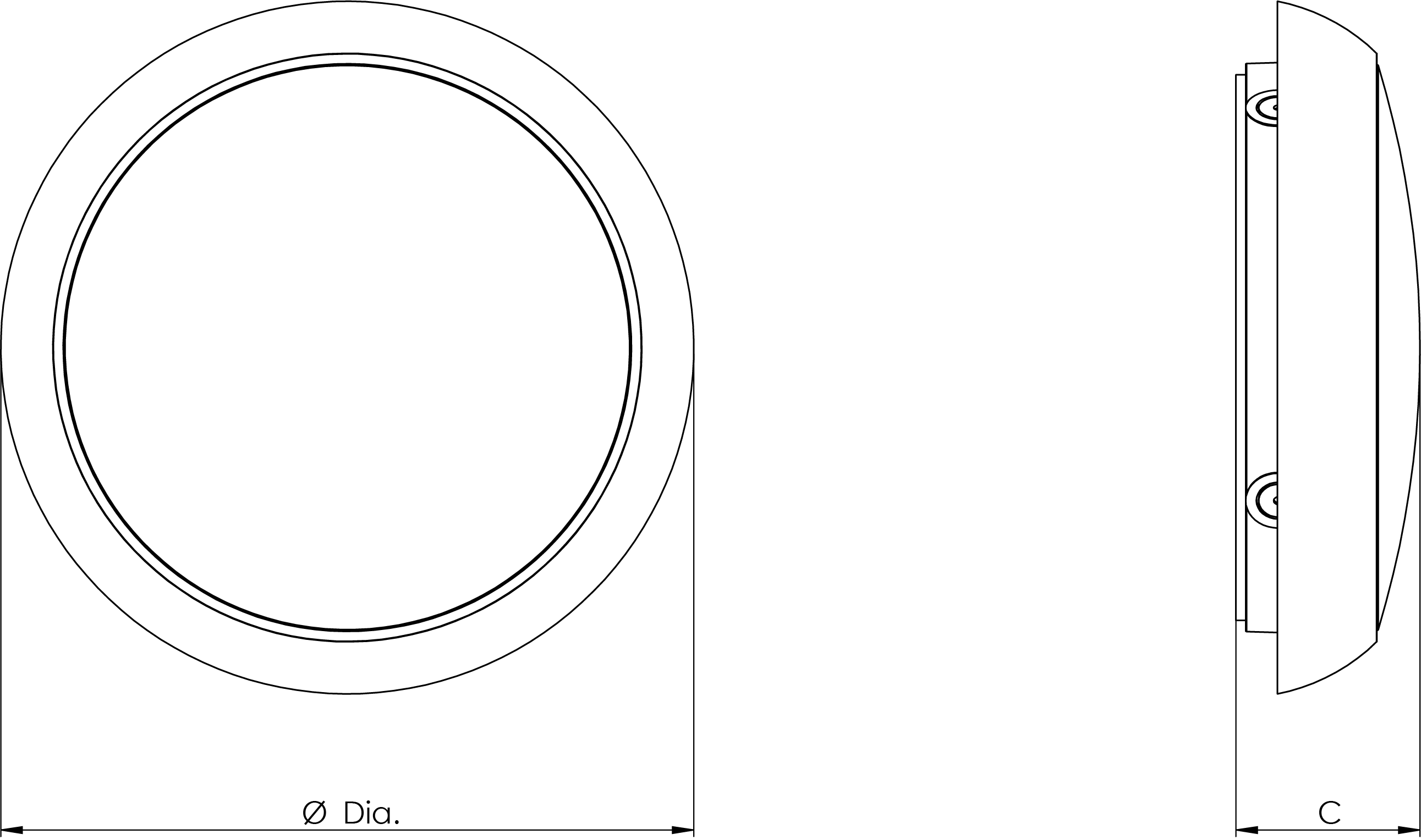 X1 BULKHEAD Line Drawing