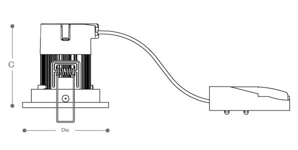 FRD TILT Line Drawing