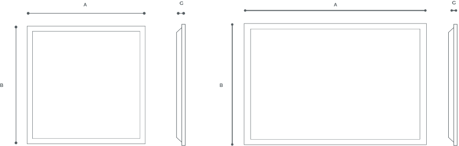 PANEL BL Line Drawing