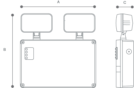 TWINSPOT Line Drawing
