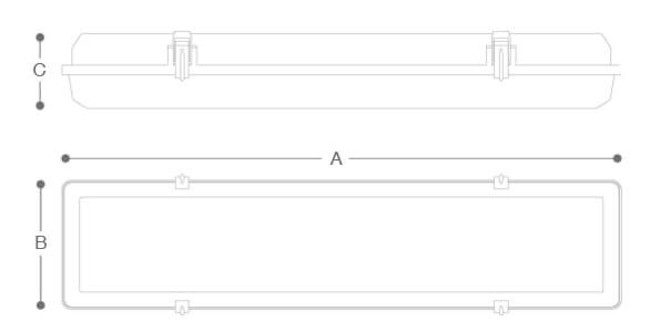 WEATHERPROOF Line Drawing