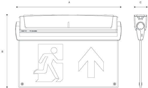 BLADE Line Drawing