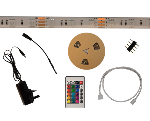 xcite led strip kit rgb
