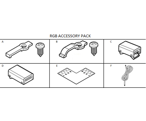 xcite led strip sap rgb kit