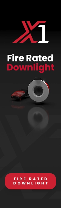 xcite X1 fire rated downlight