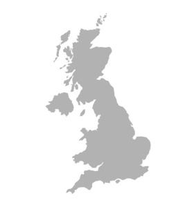 map of UK