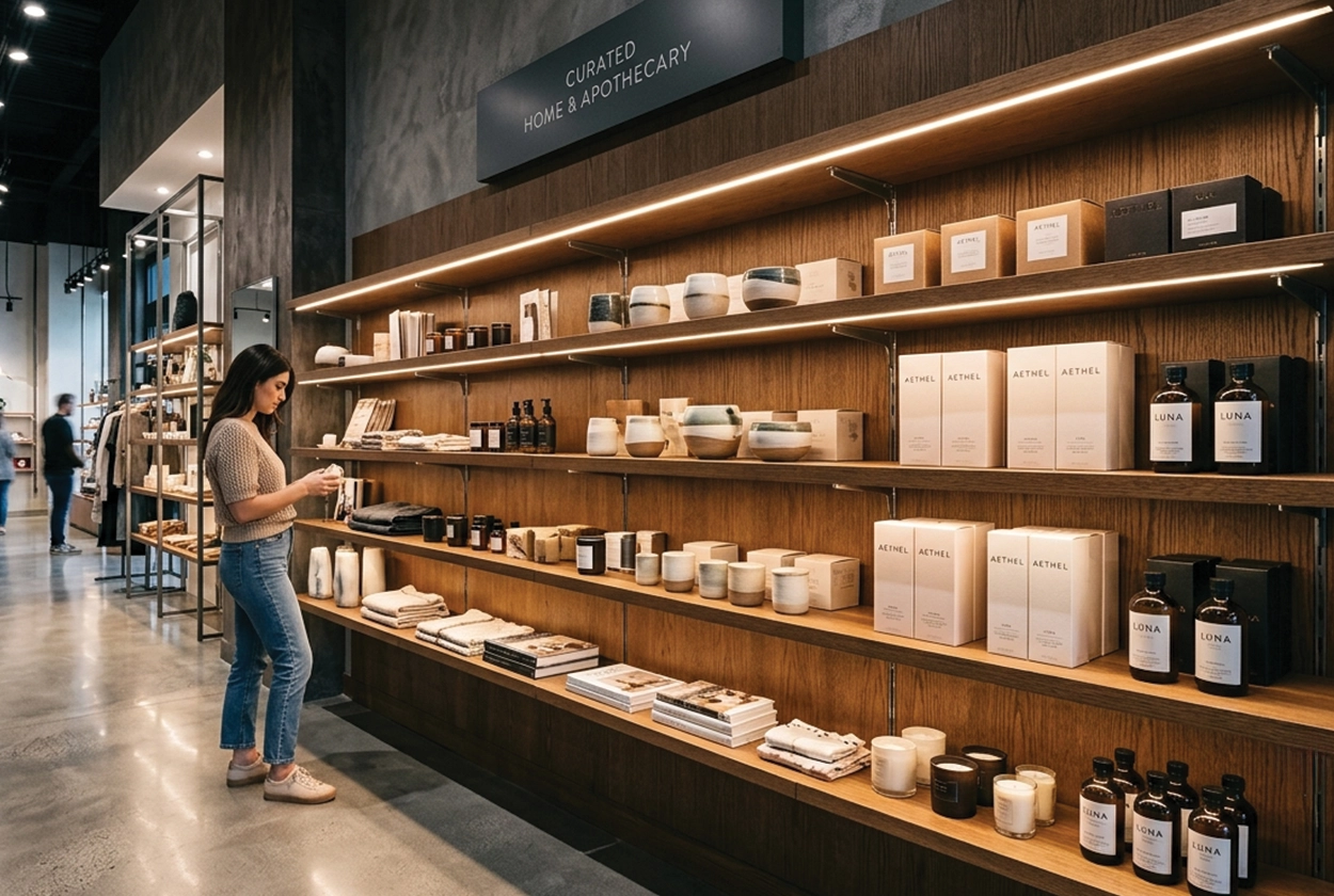 Shelf and display led lighting