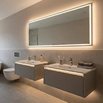 Bathroom LED strip lighting