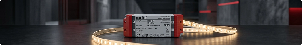 XCITE LED Power Supply Driver Banner