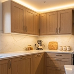 Under Cabinet LED strip lighting