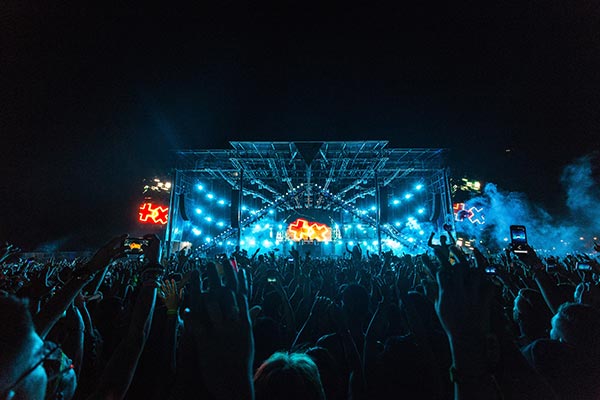Outdoor concert